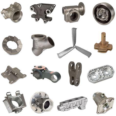 machined metal casting parts